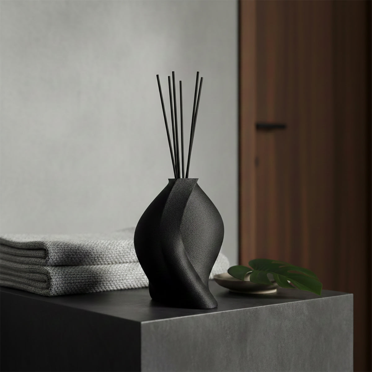 Duftvase NURIA Schwarz Bild 3