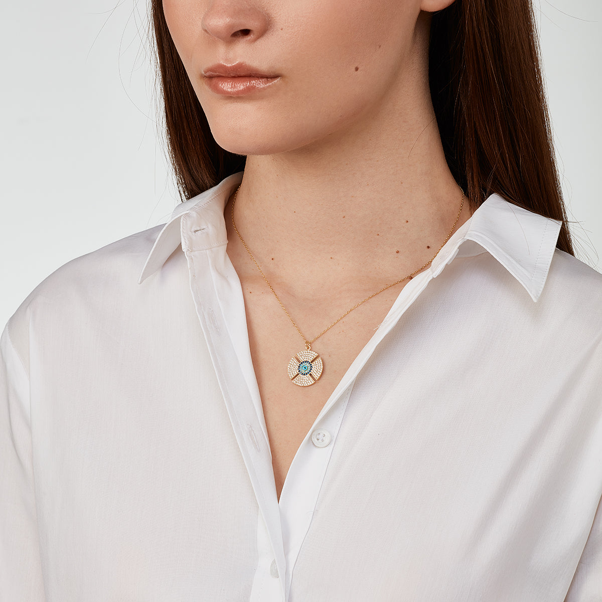 Nazar Halskette Gold