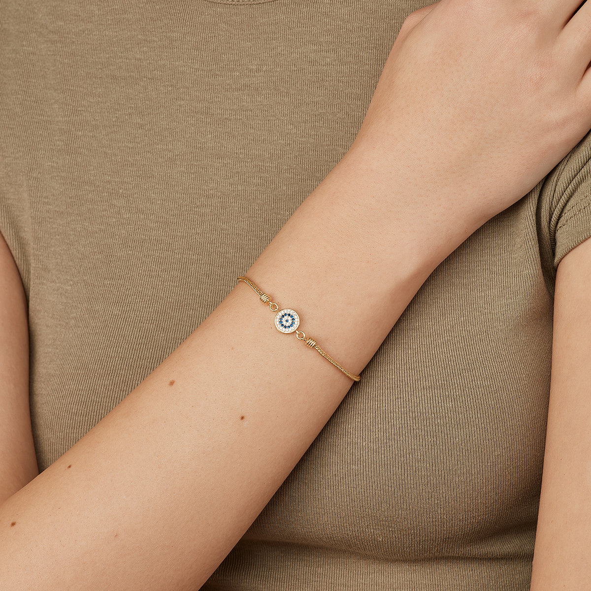 Nazar Schlangenarmband Bild