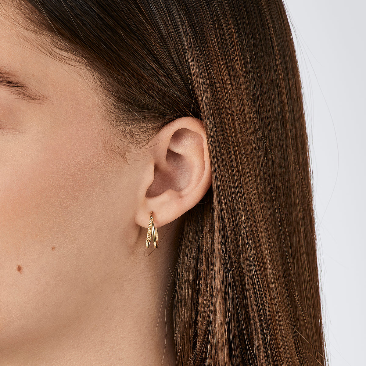 Tahira Creolen Doppelt Ohrringe Bild