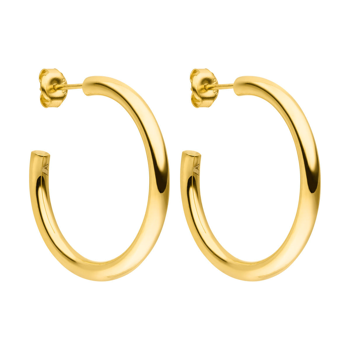 Talaya Creolen Ohrringe Gold 925 Sterling Silber