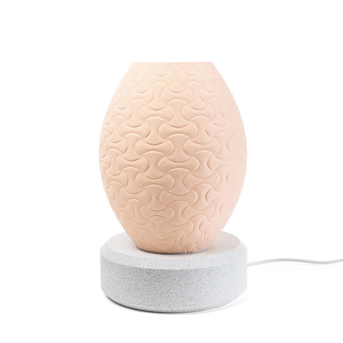 Tischlampe Vortex Vintega mit Base Luna Pink Tag