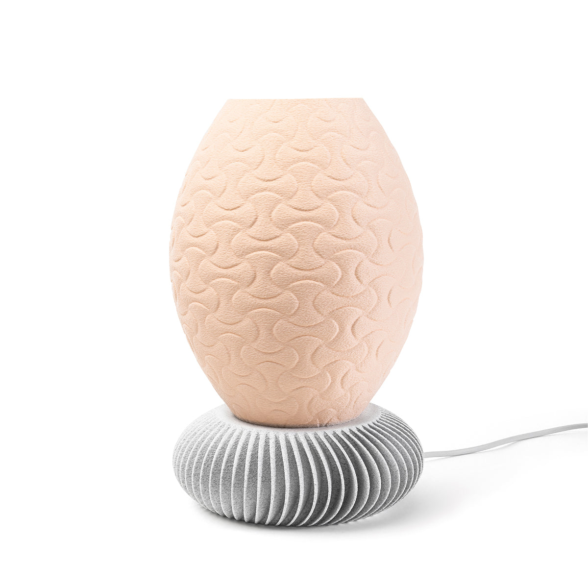 Tischlampe Vortex Vintega mit Base Vento Pink Tag