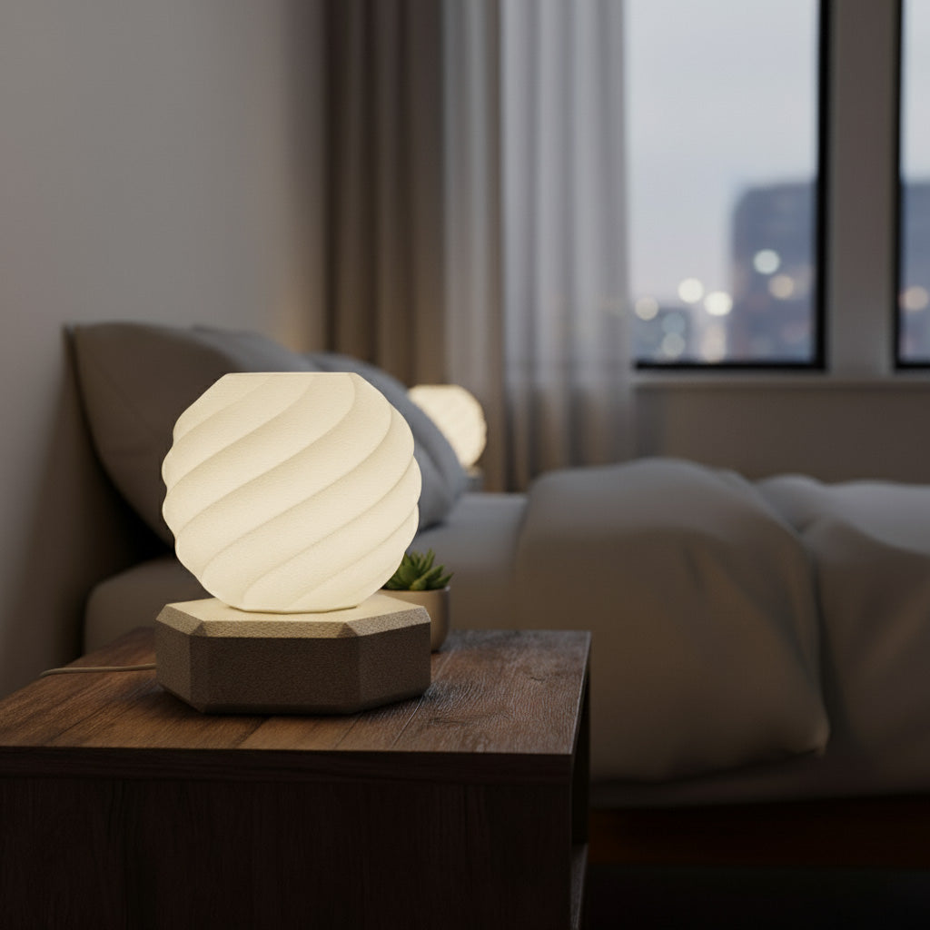 Tischlampe Orb Twist