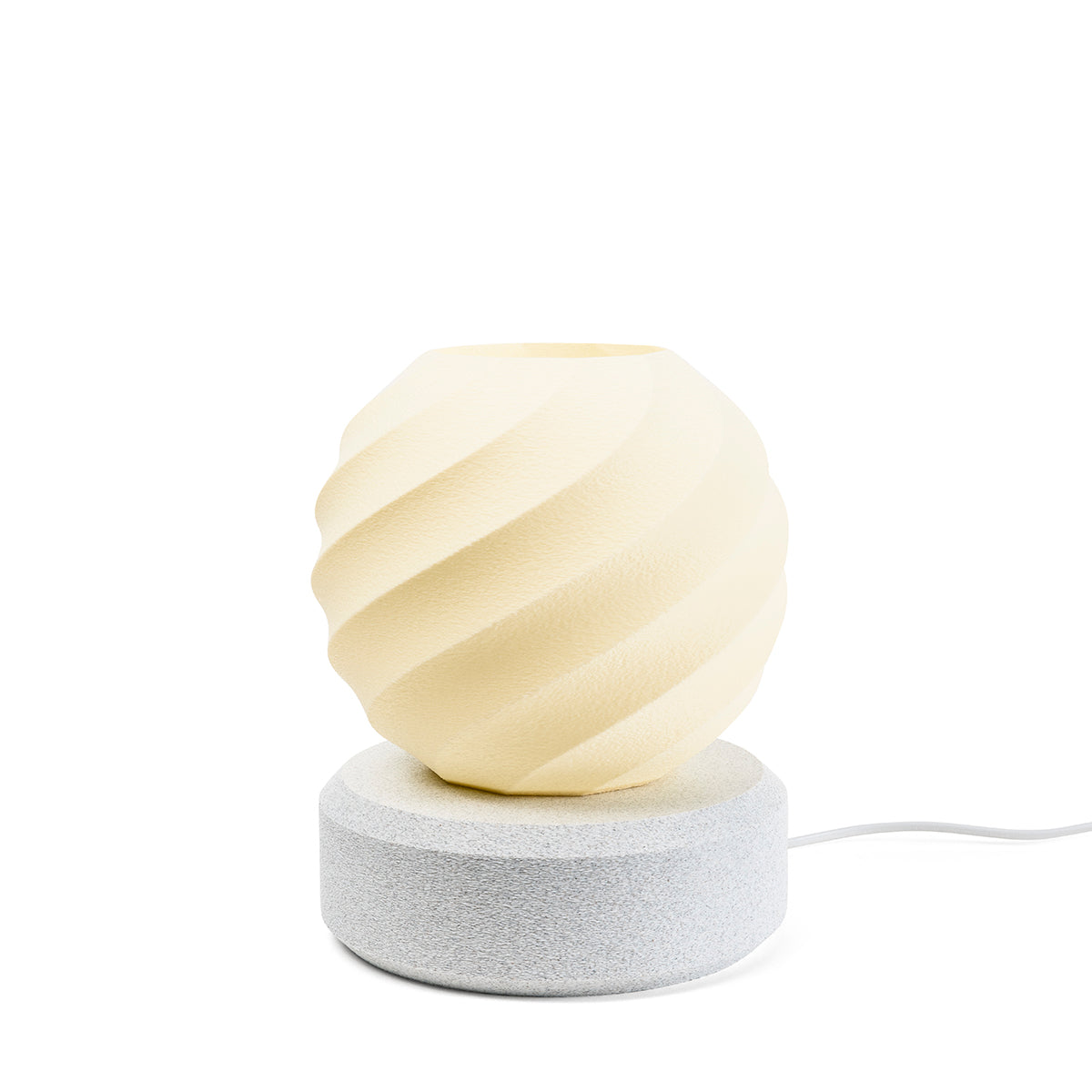 Tischlampe Orb Twist mit Base Luna Beige Tag