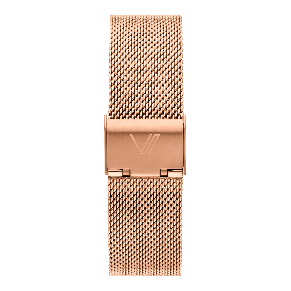 Uhrenarmband Mesh Roségold 20mm
