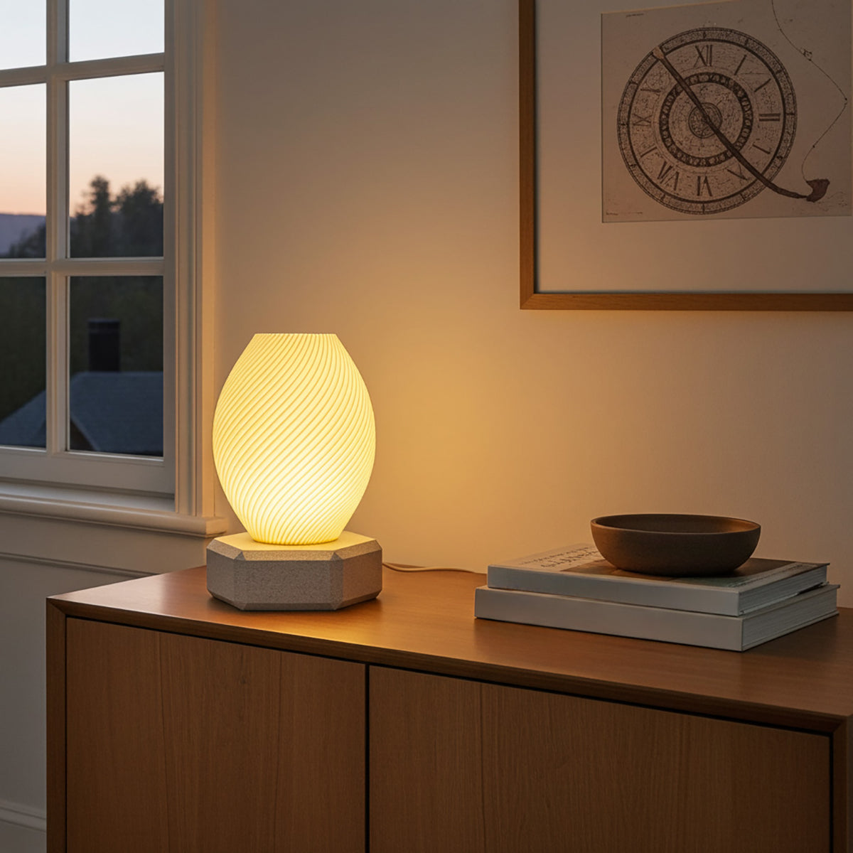Tischlampe Vortex Spira