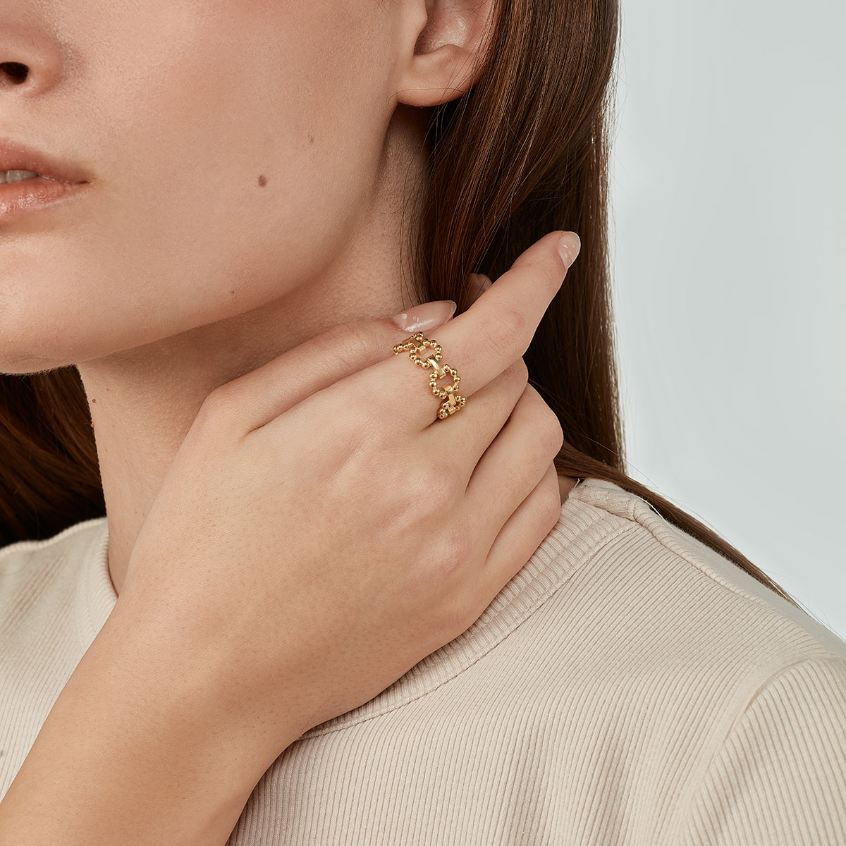 Zaria Kugeloptik Ring Bild