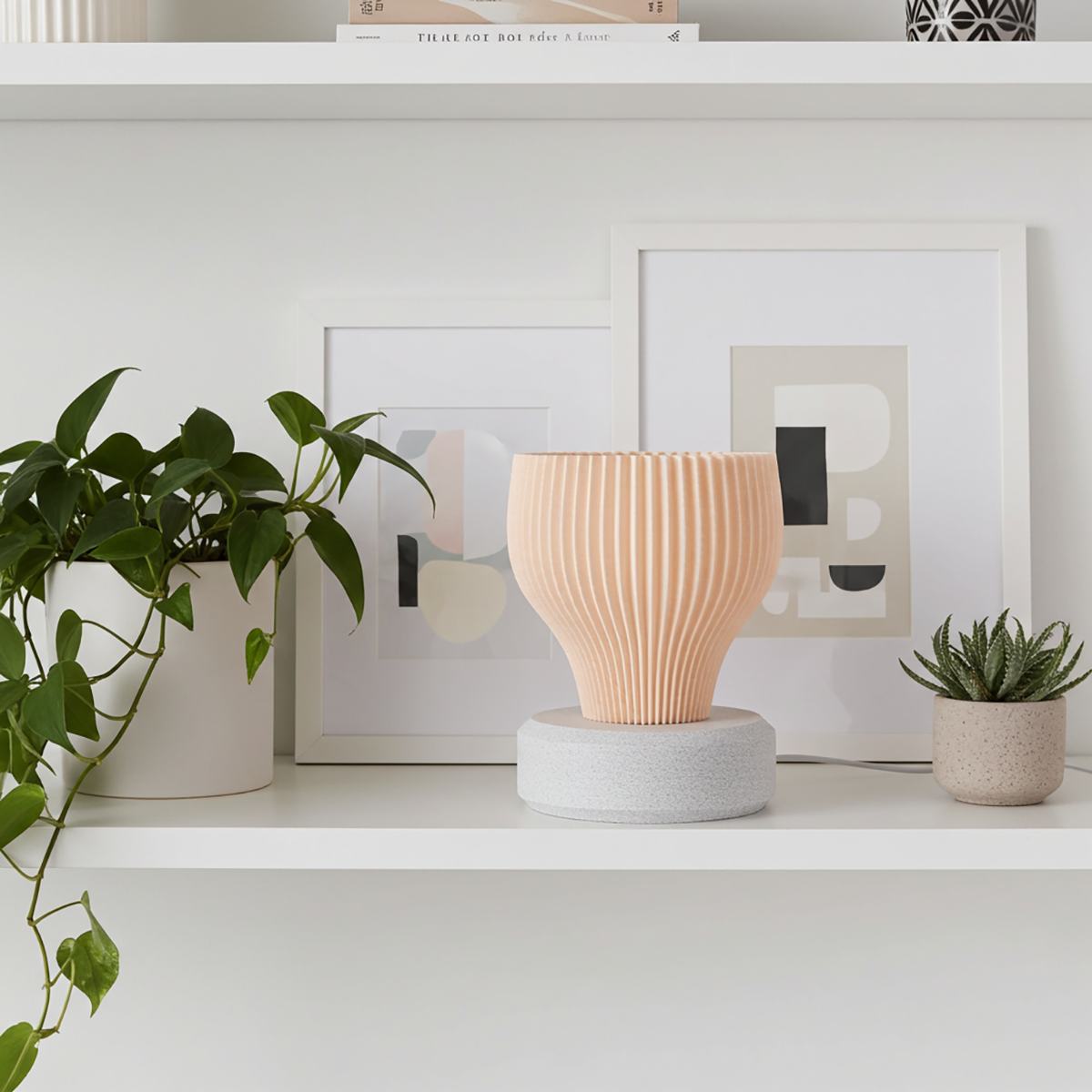 Tischlampe Bloom Stria