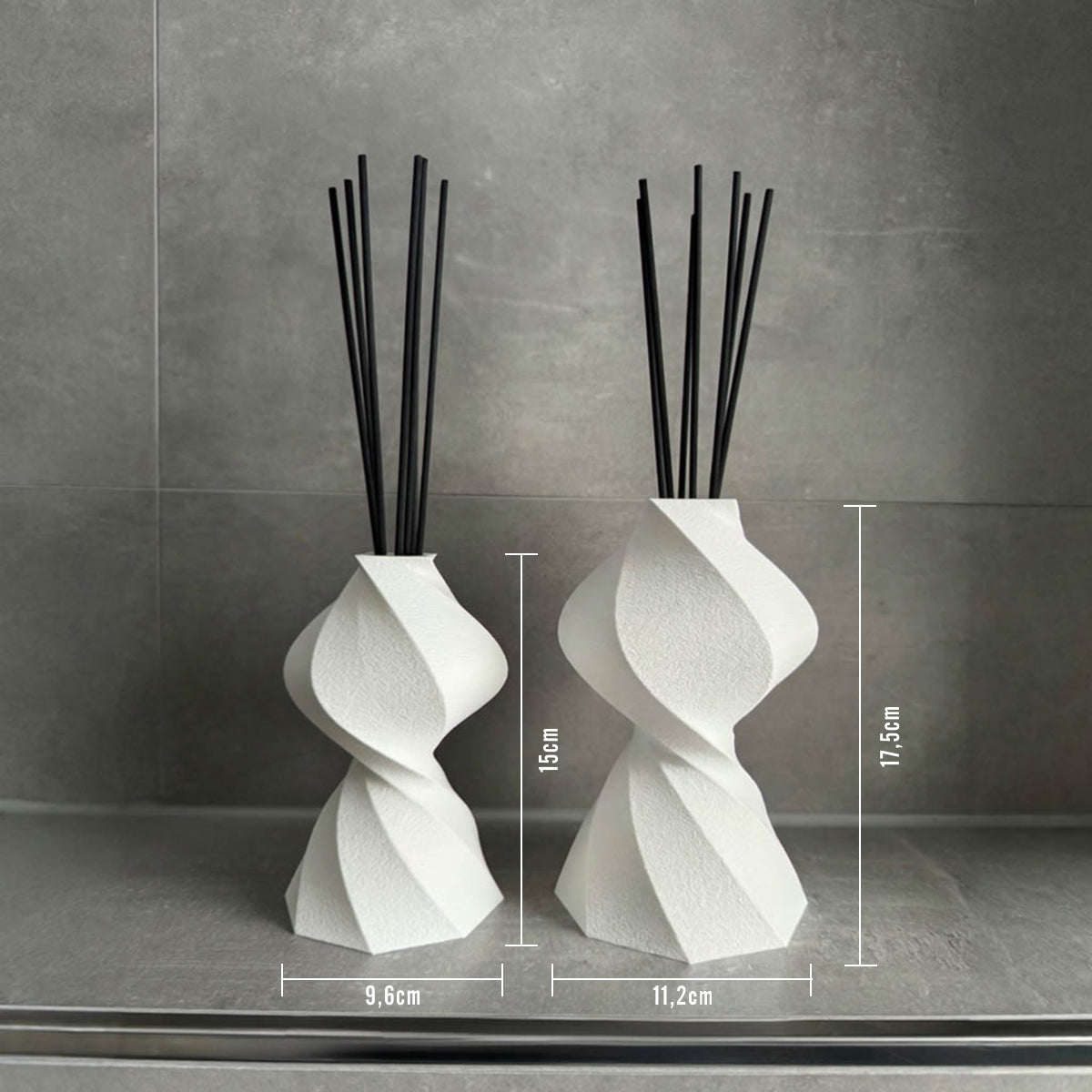 Formira Duftvasen Masse Weiss VNEN mass