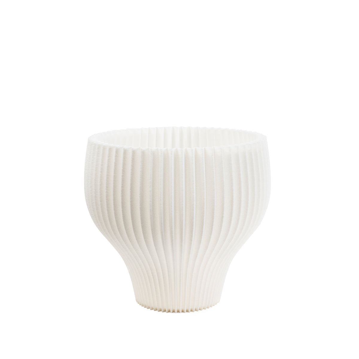 Lampenschirm Bloom Stria Weiss