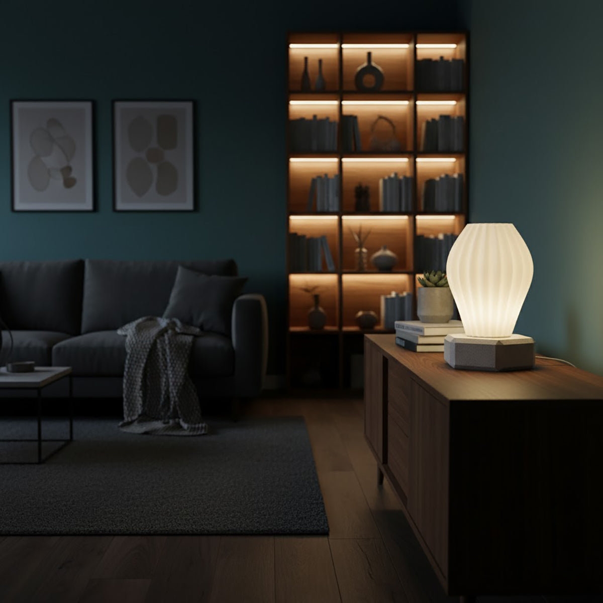 Tischlampe Vela Linea