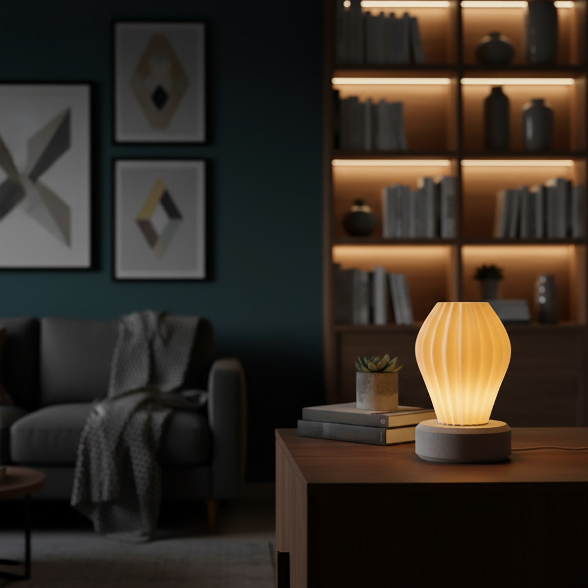 Tischlampe Vela Linea