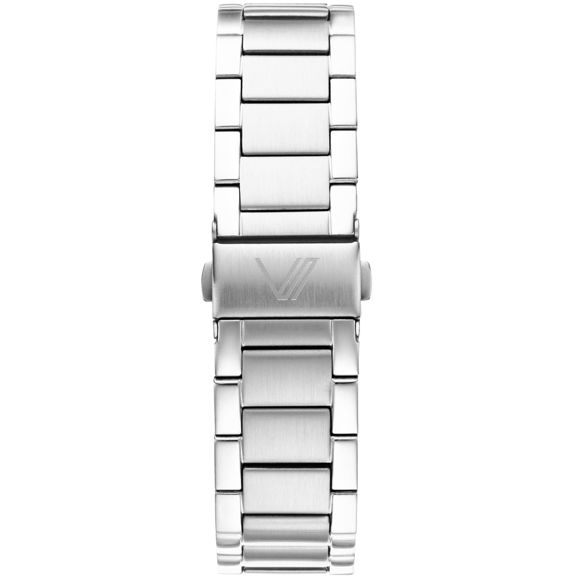 Uhrenarmband Metall Silber 20mm