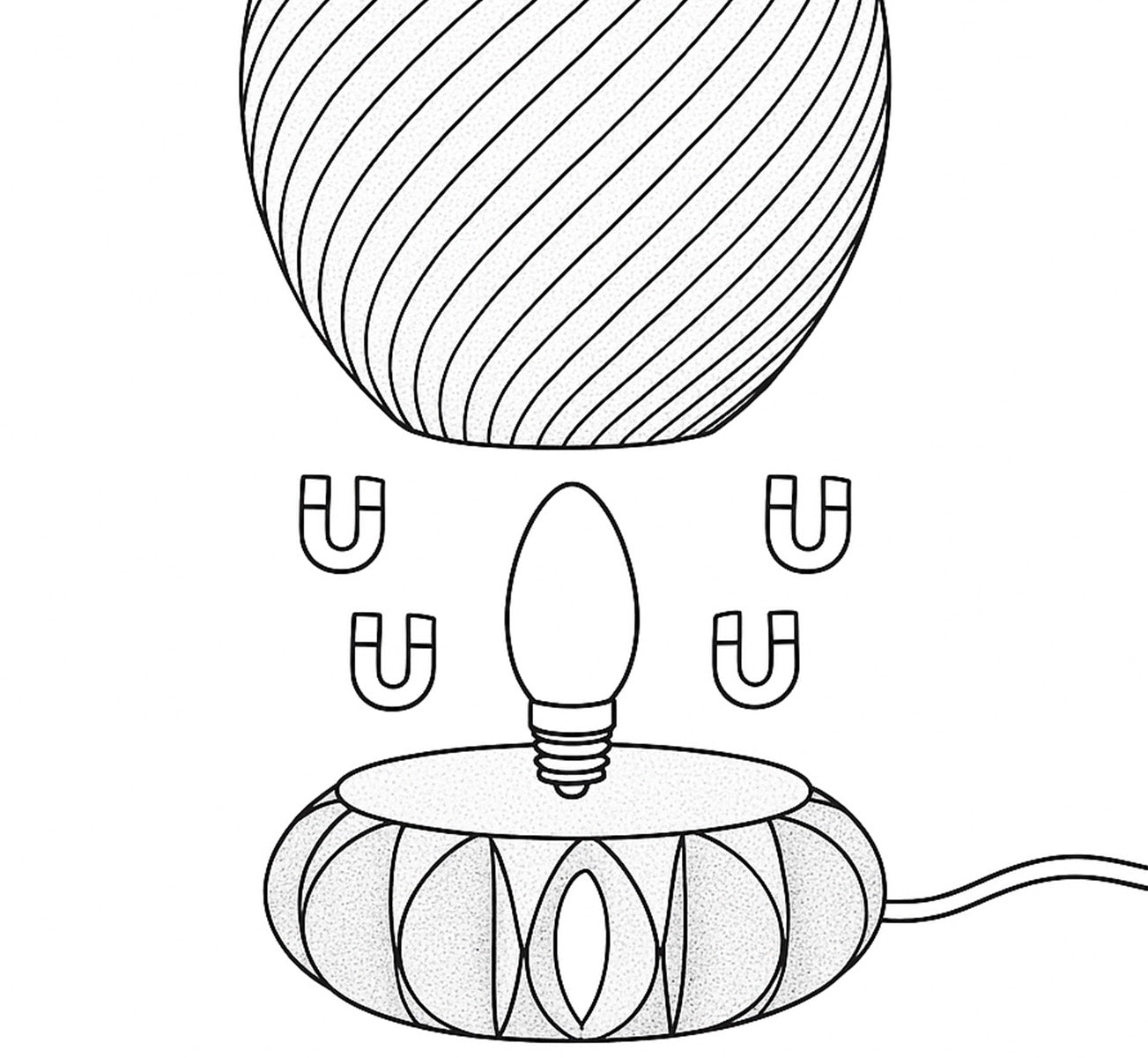 VNEN Lumo Kollektion Magnetische halt